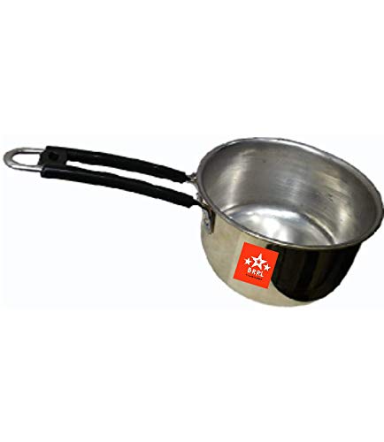 Brrl Brass Sauce Pan Specially Design For Tea Or Milk,18.5Cm Diamerer Capacity 1.75 L