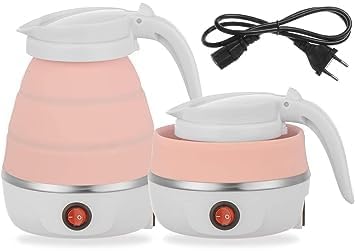 Electric Kit, Hot Water Kit, (600-Watt) Portable Kettle For Travel, Foldable Kit For Hot Water/Tea Kettle For Instant Tea & Coff