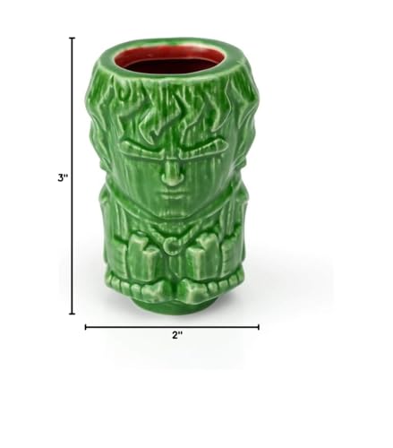 Geeki Tikis Lord Of The Rings Frodo & Gollum Mini Muglets | 2-Ounce Ceramic Mugs
