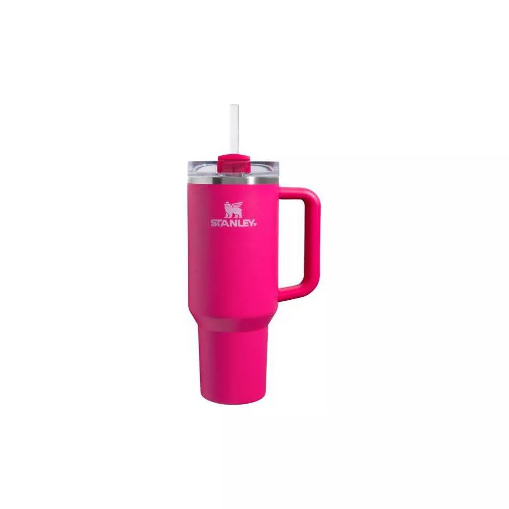 Stanley 40 Oz. Quencher H2.0 Valentines Day Tumbler - Cosmo Pink
