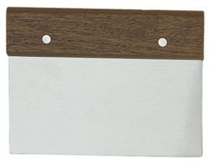 New Wide (5 7/8-Inches) Dough Scraper, Pastry Dough Scraper, Pizza Dough Scraper, Baking Dough Scraper, Wood Handle Stainless St