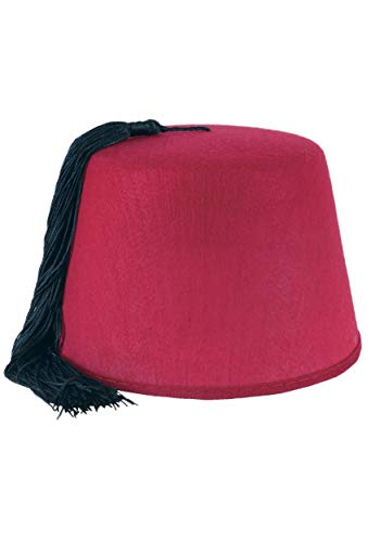 Beistle Magenta Fez Felt Hat- 1 Pc.