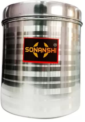 Sonanshi Stainless Steel Dabba/Storage Box/Dibba/Container With Lid (6 Litre)