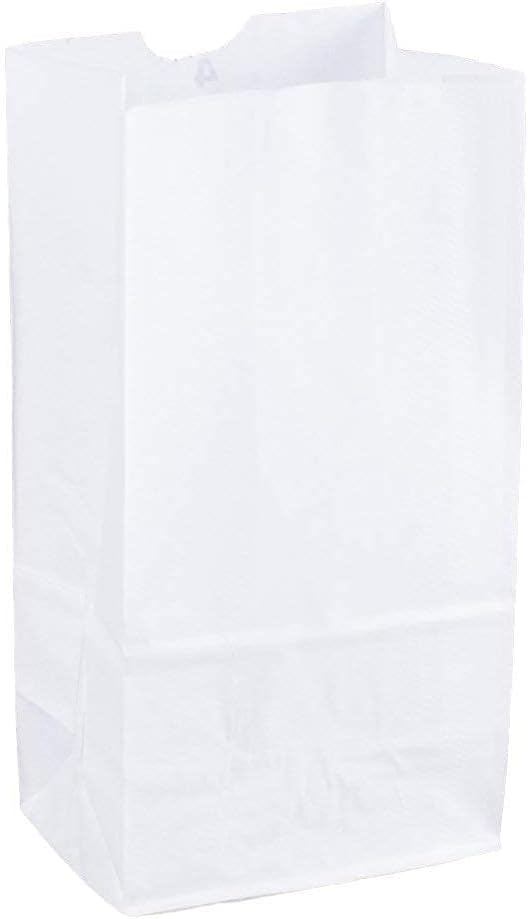 2Lb White Paper Bags-Pack Of 500Ct