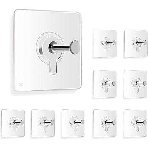 Fuelbyte 30 Pcs Wall Hooks For Photo Frames  Adhesive Wall Hooks Heavy Duty, No Drill Hooks For Hanging Strong 5Kg  Stick On H