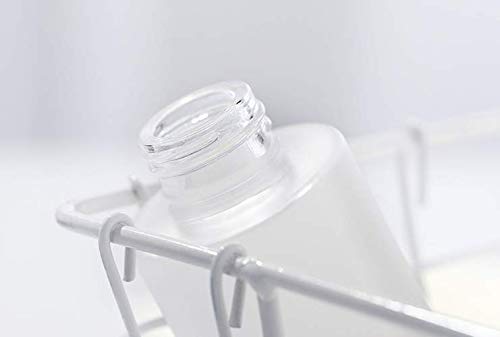 3Pcs 15Ml 0.5Oz Refillable Upscale Translucent Frosted Glass Travel Lotion Pump Bottle Dispense Empty Toiletry Travel Bottles Co