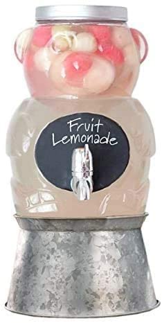 Cornucopia Push Style Spigots For Beverage Dispenser Carafes (2-Pack), Replacement Lever Pour Spouts, Chrome Design Lock Open St