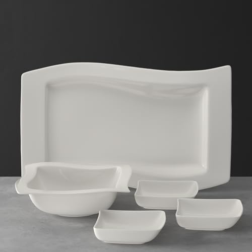 Villeroy & Boch Newwave Dinnerware Set, Standard, White