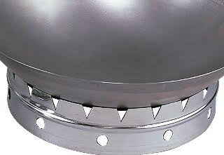 Sunrise Heavy Duty Stainless Steel 9.5'' Wok Ring Kitchen Supply