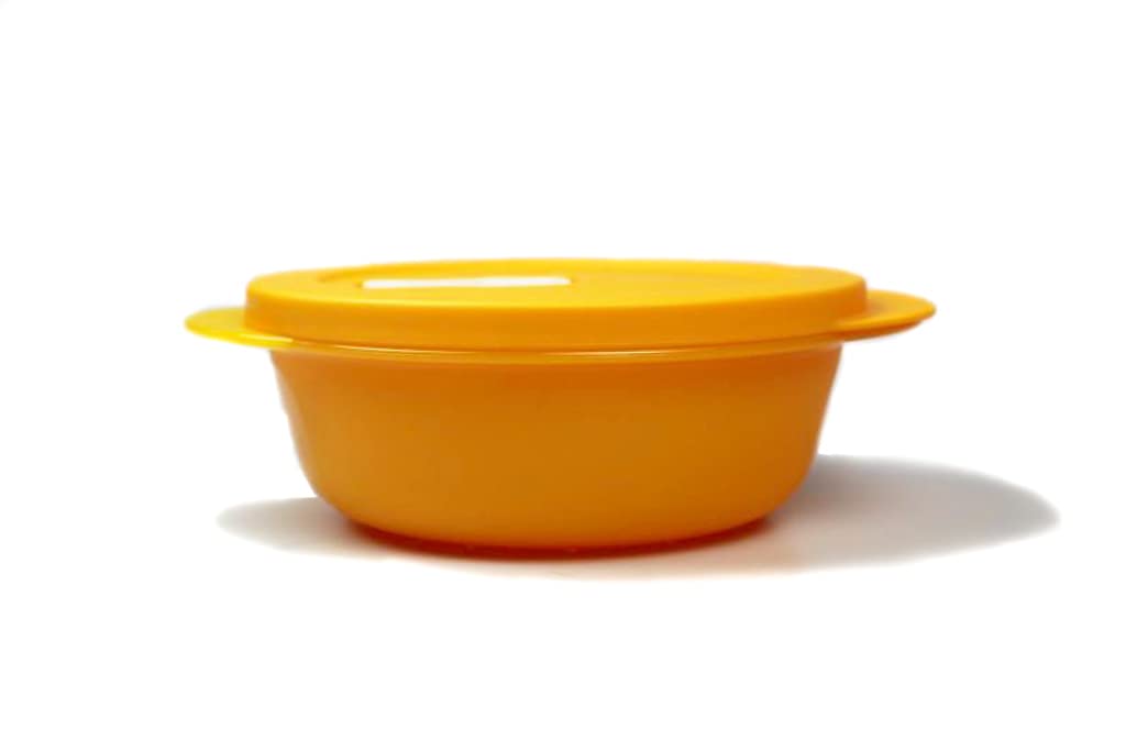 Tupperware Crystalwave Microwave 600 Ml Orange Micro Wave Pop Plus Fix