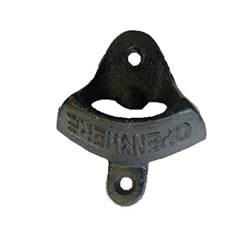 100 Cast Iron Wall Mounted Rustic Vintage Style Bottle Openers Open Here