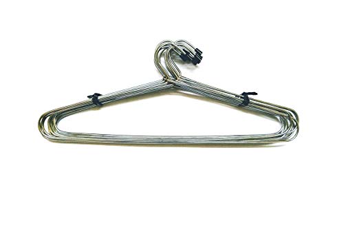 Sinal Ultra Strong & Durable Steel Pack Of 12 Cloth Hangers,Alloy Steel