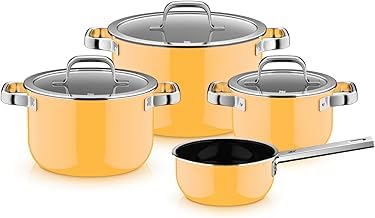 WMF Fusiontec Mineral Pro 0519085290 4Piece Saucepan Set, Durable, ScratchResistant Material, Induction Cookers, Suitable for 