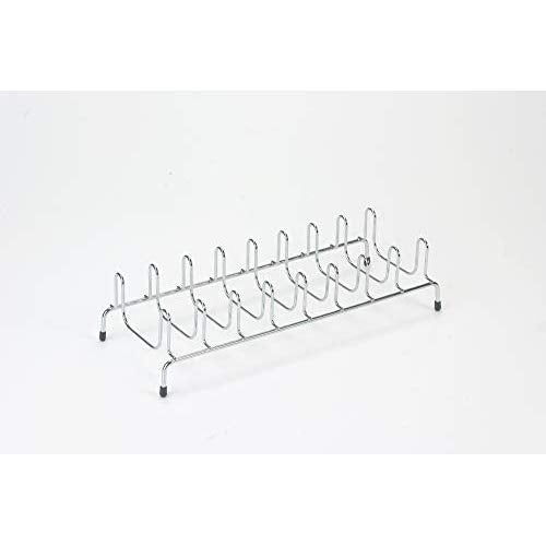 ClosetMaid 53482 Lid and Plate Organizer  Satin Chrome