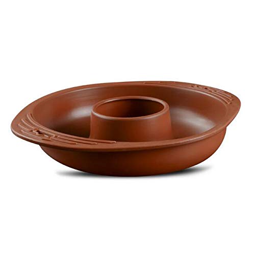 Eokoaiee 10 Inch Silicone Ring Donut Circle Cake Baking Bake Pan