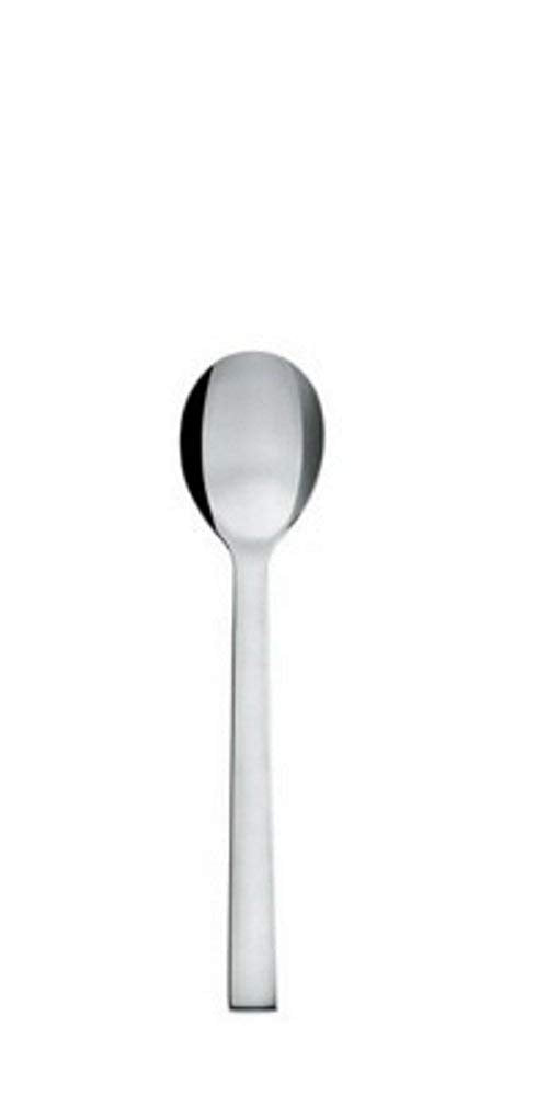 Alessi Santiago Dessert Spoon, Set Of 1, Silver