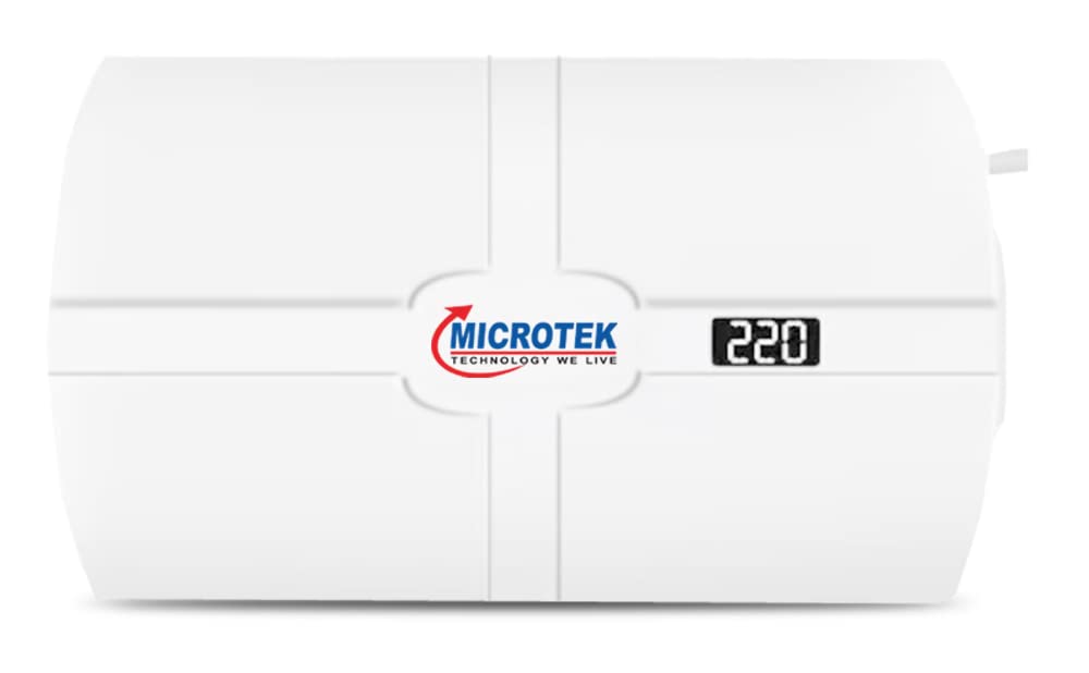 Microtek Smart Em 4140+ Series For Up To 1.5 Ton Ac Air Conditioner Voltage Stabilizer With Digital Display, 140V - 2905V | Wall
