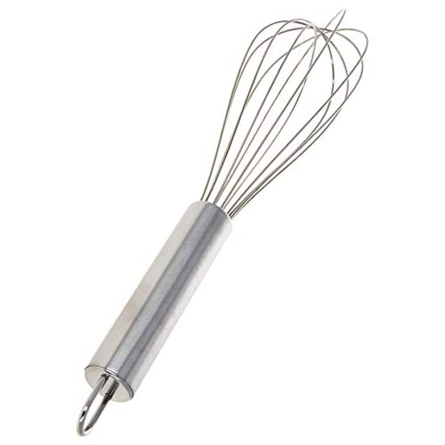 Utoolmart 8 Inch Stainless Steel Balloon Whisk - Professional Egg Whisk for Cooking & Baking, Model UT191014H-0046