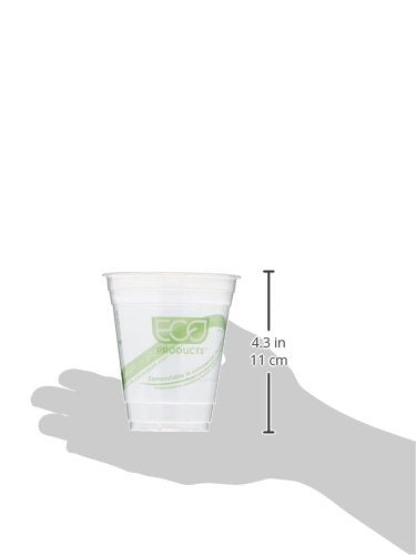 Eco-Products Ecoepcc12Gspk Greenstripe Cold Cups, Compostable Plastic Pla (Pack Of 50)