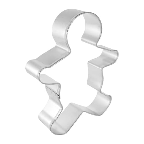 R&M Gingerbread Boy 5'' Cookie Cutter In Durable, Economical, Tinplated Steel
