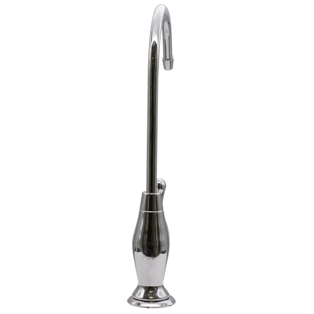 Westbrass D2033-Nl-26 10'' Classic 1-Lever Handle Cold Water Dispenser Faucet, Polished Chrome
