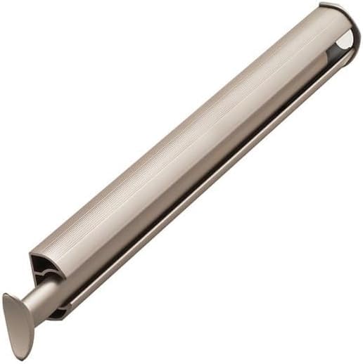 Tag Hardware Premium 14 1/8 Inch Long Expendible Pullout Closet Wardrobe Valet Rod (Matte Nickel)
