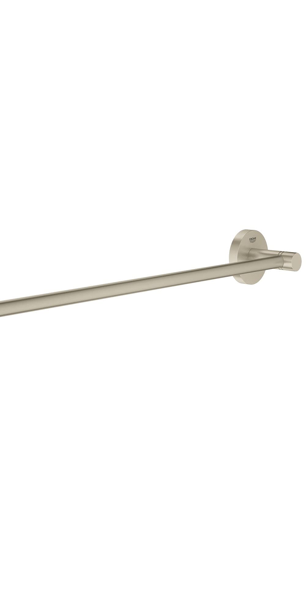 Grohe 40366En1 Essentials 24 In. Towel-Bar, Brushed Nickel Infinityfinish