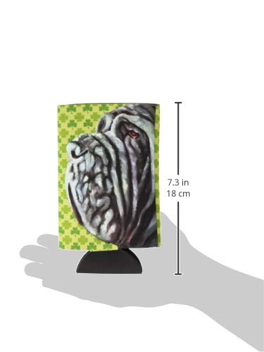 Neapolitan Mastiff St. Patrick's Day Shamrock Tall Boy Beverage Insulator Hugger LH9568TBC