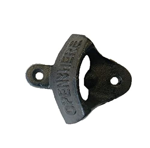 100 Cast Iron Wall Mounted Rustic Vintage Style Bottle Openers Open Here