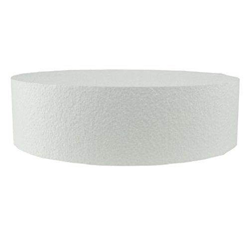Oasis Supply Dummy Round Cake  16'' x 4''  White