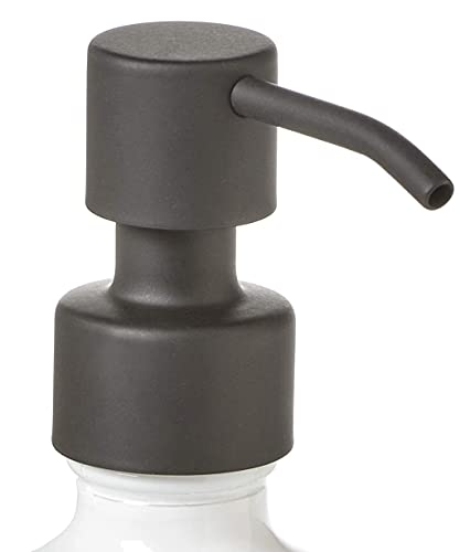 Soap Dispenser Replacement Pump For Your Liquid Soap, Lotion Or Dish Soap Refill Dispenser (2, Black)
