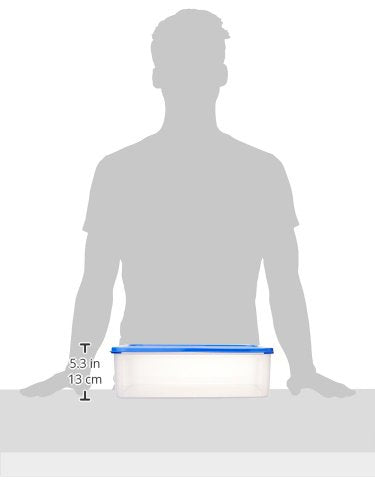 Tupperware Double Crisper Plastic Container, 9.4 Litres(Multicolor)