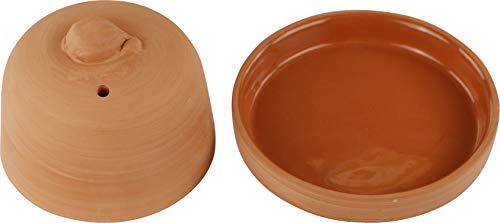 Eurita By Reston Lloyd Terra Cotta Garlic Roaster, Natural