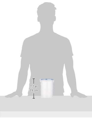 LOcK & LOcK 61-Fluid Ounce Round Food container  Tall  7-12-cup