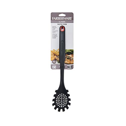 Pasta Fork Nylon Black (Pack Of 1)