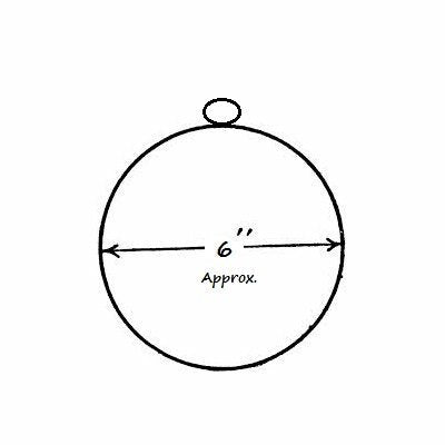 Spirit Tree Witch Ball Aspen 6 Inch by Iron Art Glass Designs