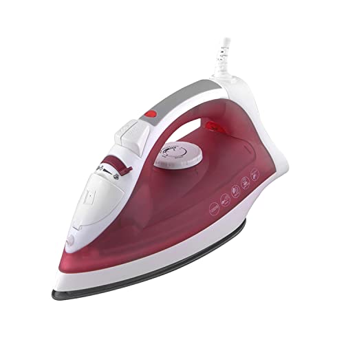Morphy Richards Glide 1250W Steam Iron With Steam Burst, Vertical And Horizontal Ironing, NonStick Coated Soleplate, White And 