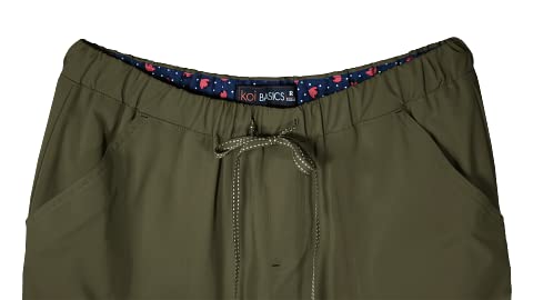 Koi Basics 731 Womens Holly Scrub Pant Olive Green Small