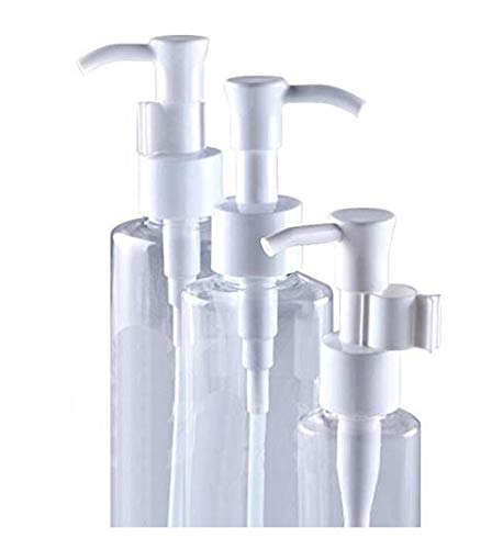 2Pcs Portable Empty Refillable Clear Plastic Lotion Pumps Dispenser Bottle Container Holder For Cosmetic Makeup Cream Lotion Fac