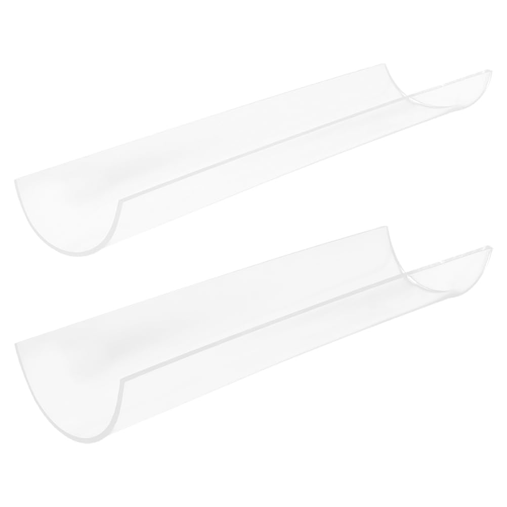 VOSAREA Acrylic Cake Roll Organizer UShaped Swiss Roll Cake Setter Mold for Baking Shaper 2 sizes for Home Baking and Bakery Us