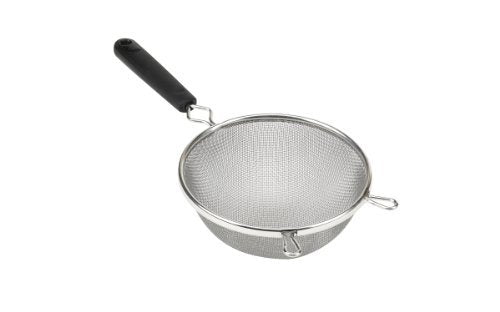Good Cook 6 In. L Silver/Black Mesh Strainer