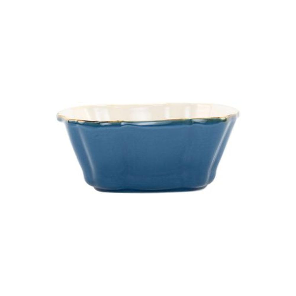 Italian Bakers Blue Small Square Baker