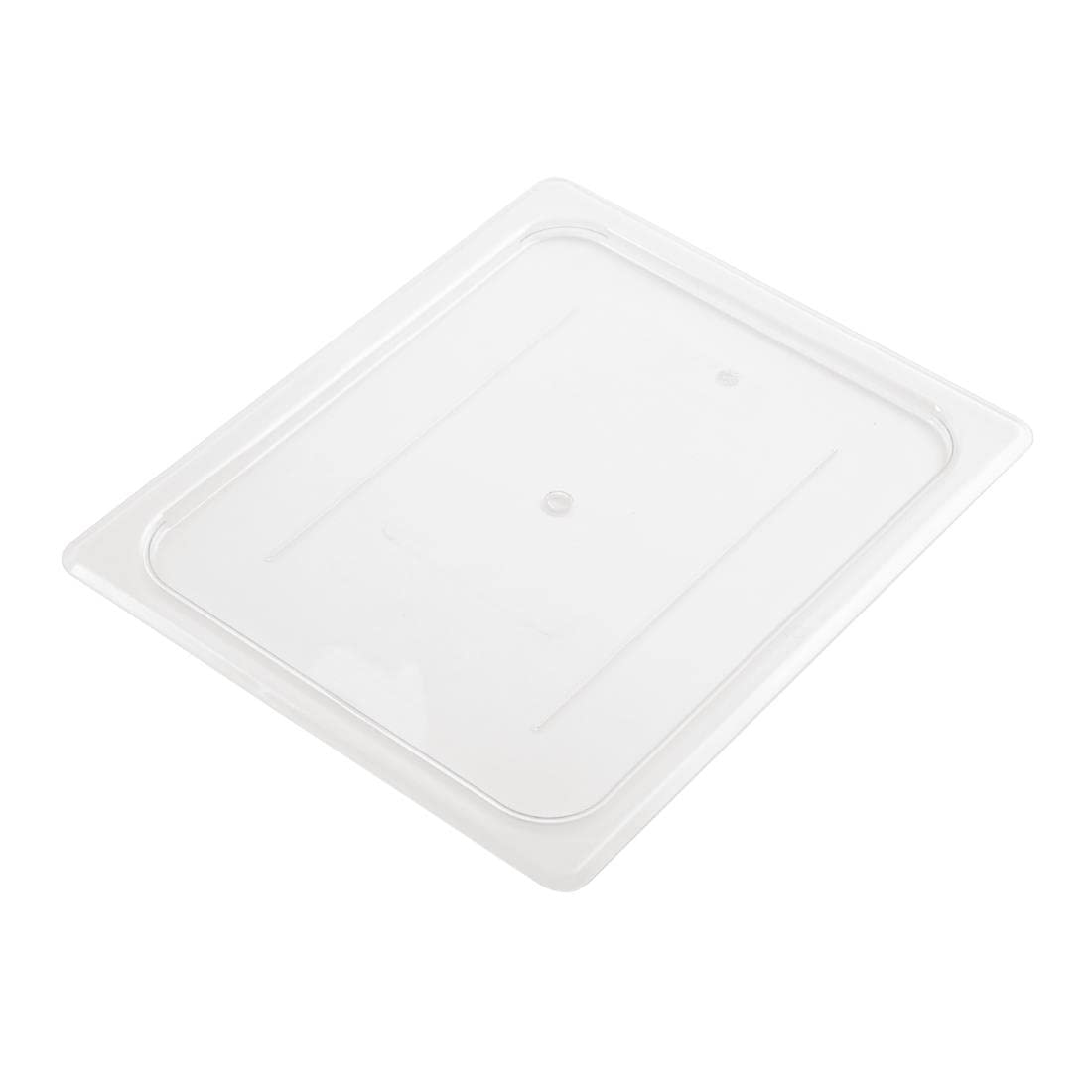 Cambro 20Cwc135 Camwear Food Pan Cover 1/2 Size Flat Clear - Case Of 6