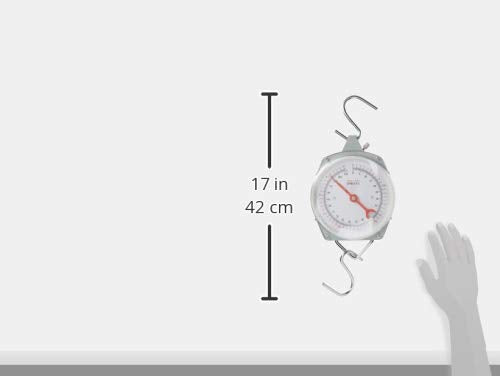 Pit Bull 1 X 110 Lb. Hanging Spring Kitchen Dial Scale, Silver