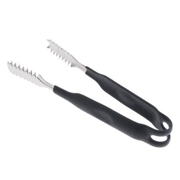 Ujeavette 3Xstainless Steel Kitchen Grill Ice Tongs W/Silicone Anti Slip Handle 8 Inch