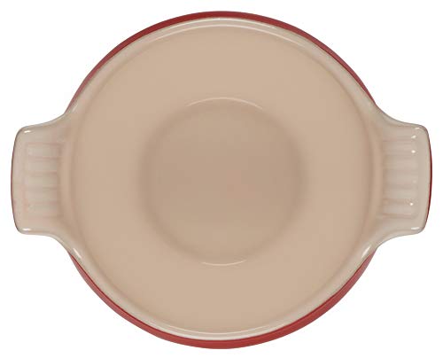 Le Creuset Stoneware Heritage Soup Bowl  20 oz.  Cerise