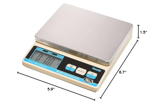 Yamato Accu-Weigh 4 Pound Digital Kitchen Scale