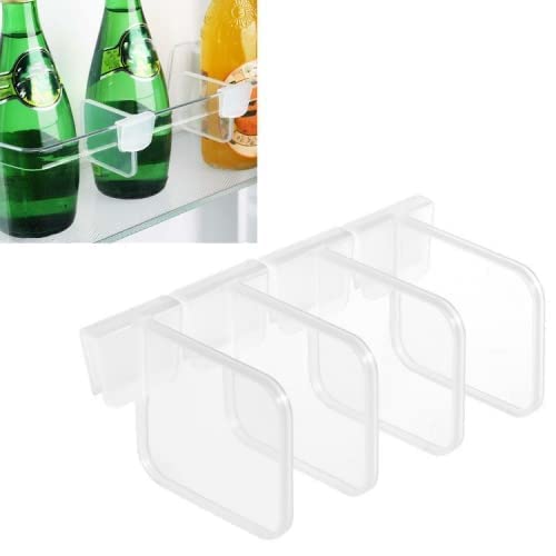 7Seas Kitchen Refrigerator Internal Drawer Shelf Divider Clip Expandable Fridge Drawers Storage Partition Clips Storage Organize