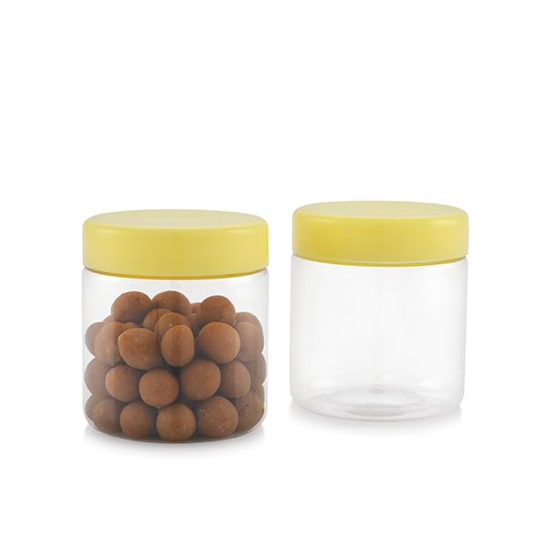 Sunpet 100 Ml Plastic Jar Container | Pack Of 12 Pcs