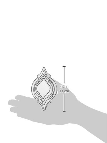 Ny Cake Fleur Cutter, Set Of 5, Stainless Steel, 2'' 2 1/2'', 3,'', 3 3/4'', 4 1/4''